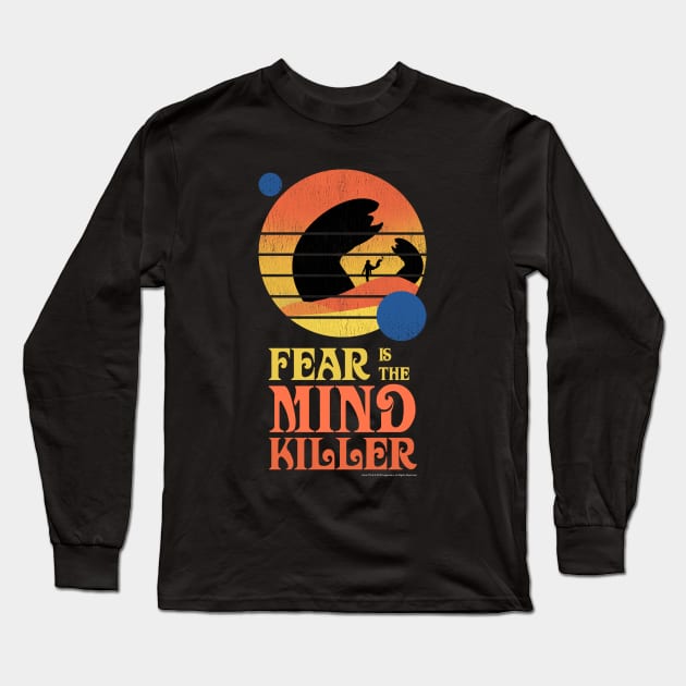 Fear Is The Mind Killer, Retro Vintage Shai Hulud Long Sleeve T-Shirt by Dream Artworks